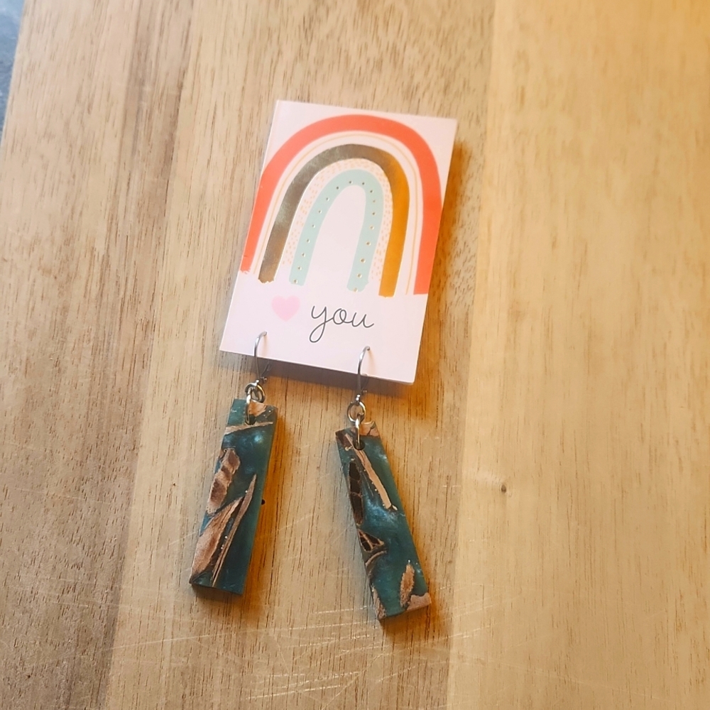 Beautiful Light Turquoise Earrings